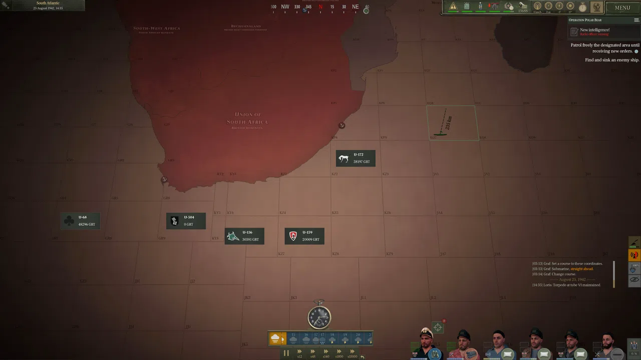 UBOAT - Type IX: Distant Coasts Screenshot 7