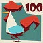 Chicken 100 icon