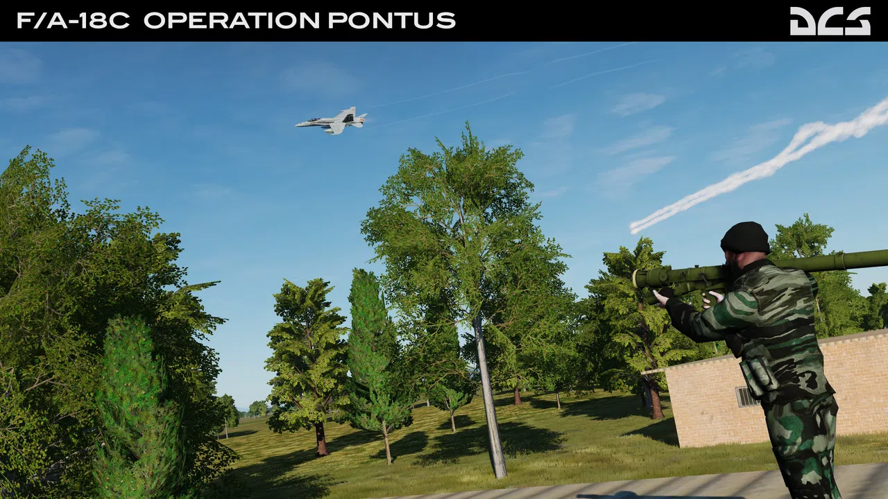 DCS: F/A-18C Operation Pontus Campaign Screenshot 14
