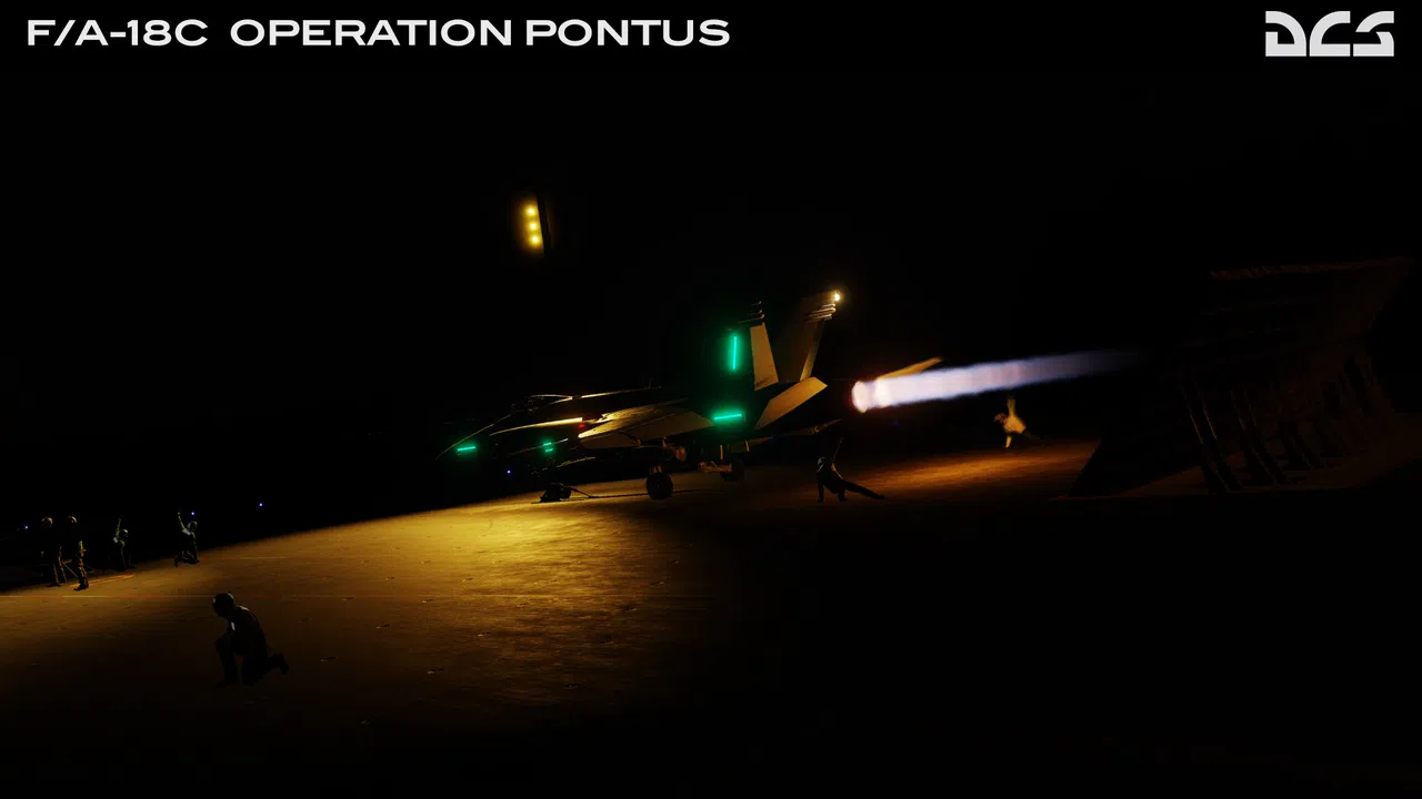 DCS: F/A-18C Operation Pontus Campaign Screenshot 2