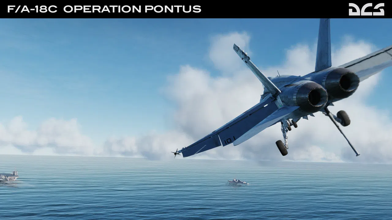 DCS: F/A-18C Operation Pontus Campaign Screenshot 24
