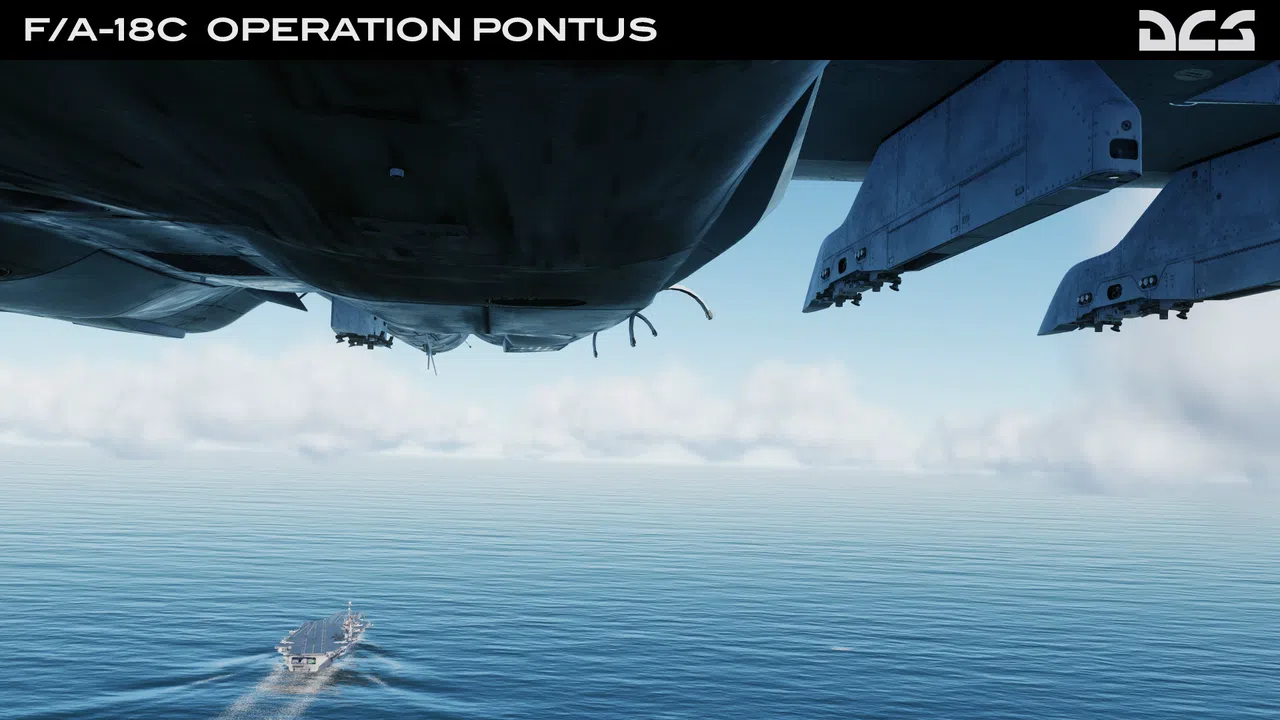 DCS: F/A-18C Operation Pontus Campaign Screenshot 10