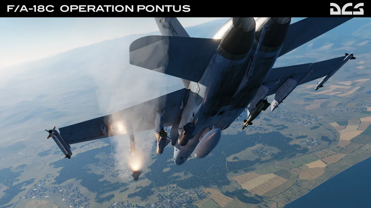 DCS: F/A-18C Operation Pontus Campaign Screenshot 27