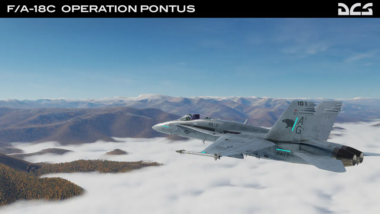 DCS: F/A-18C Operation Pontus Campaign Screenshot 9