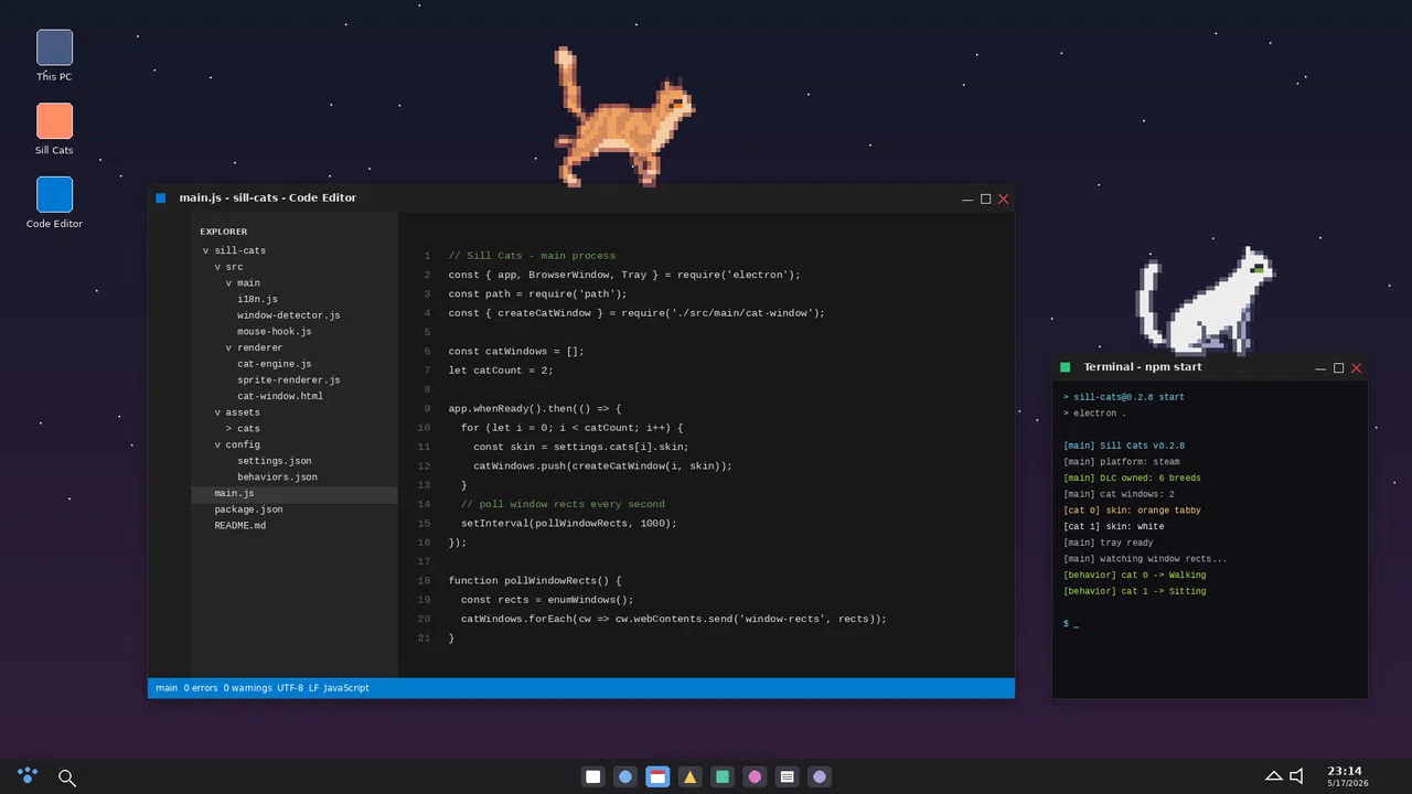 Sill Cats - Cat Pack 1 Screenshot 5