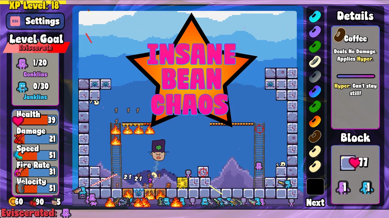 Bean Wizard Eviscerates the Gonklins Demo Screenshot 0