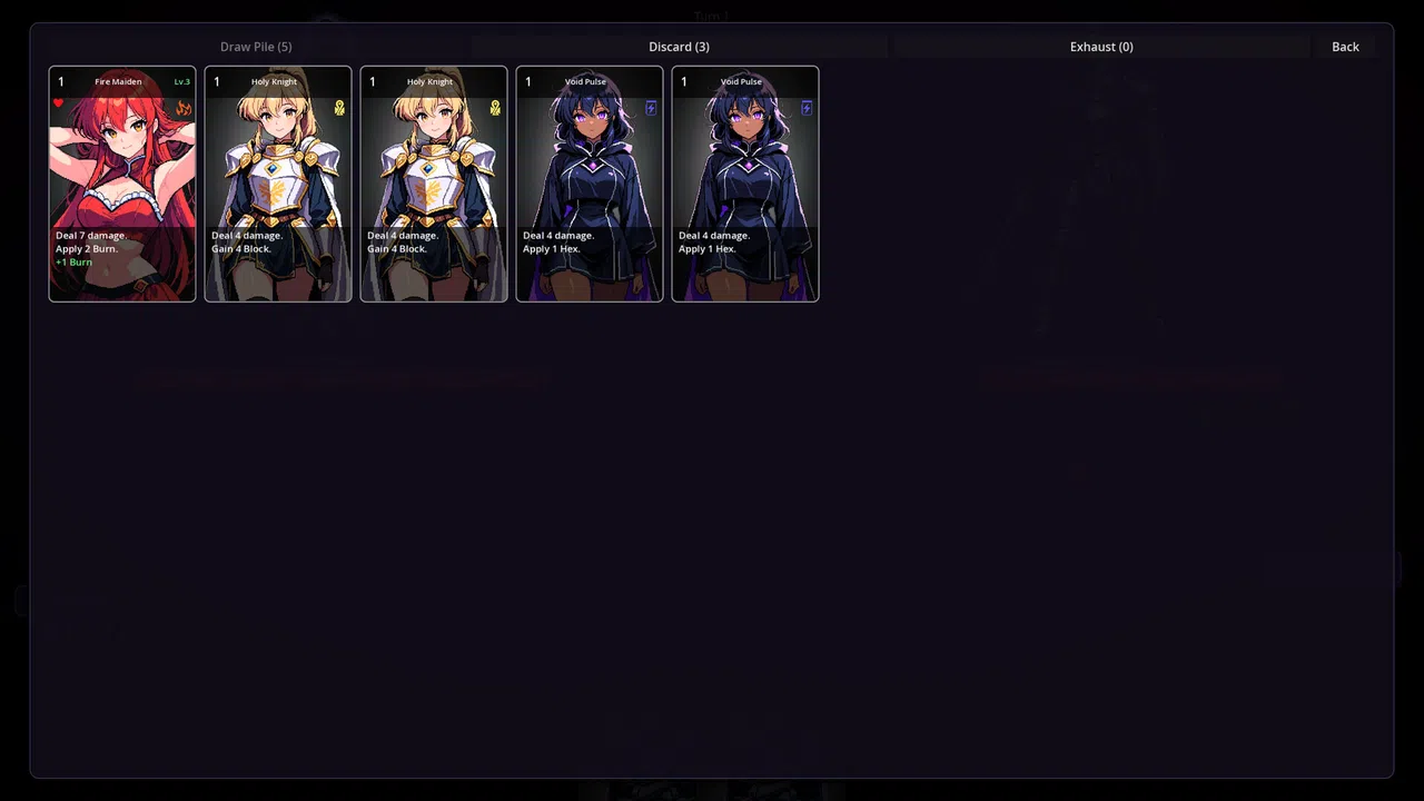 Soul Strip: Waifu Card Battler Screenshot 1