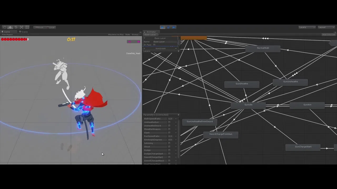 Making of Furi: Episode 2 - Game Play Screenshot 9