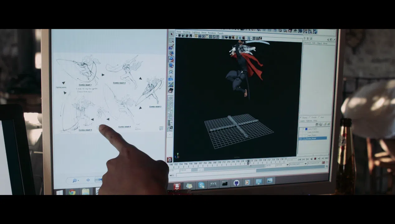 Making of Furi: Episode 3 - Art and Animation Screenshot 4