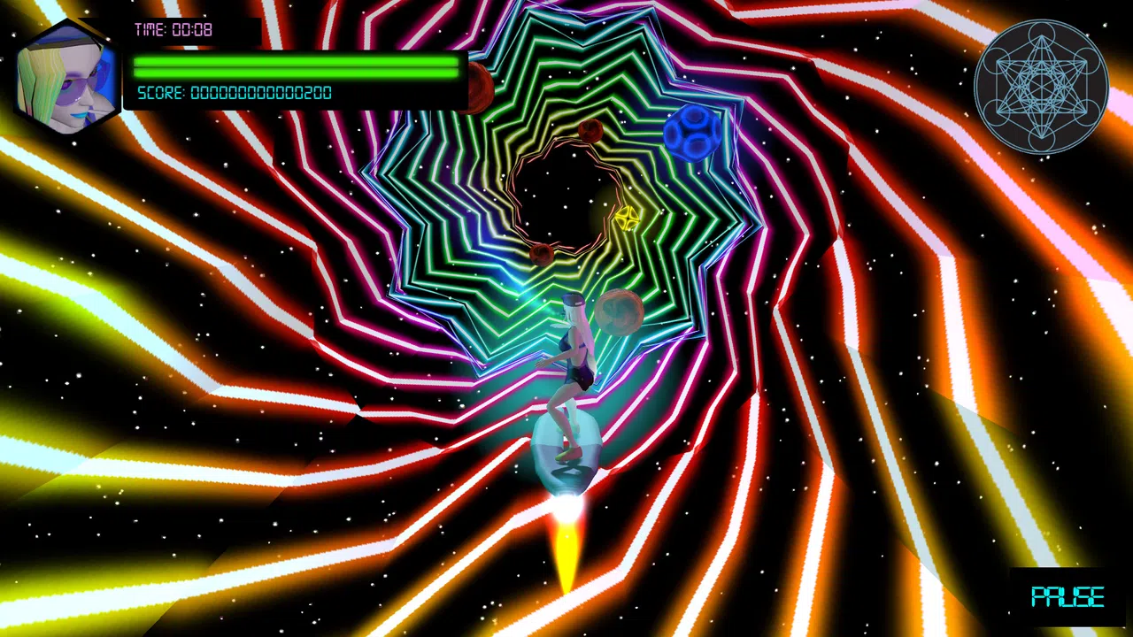 Neon Spaceboard Screenshot 0