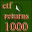 1000 CTF Flags Returned icon