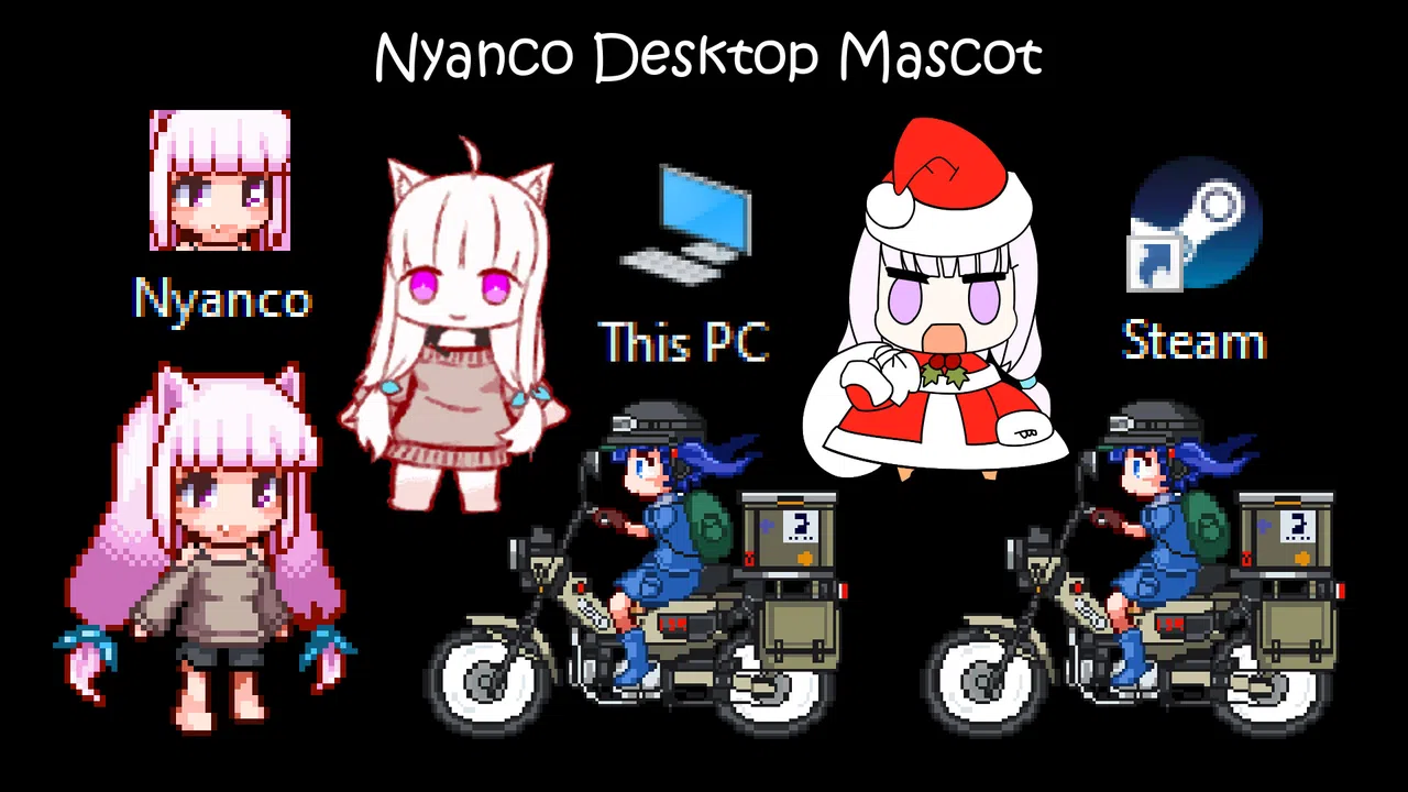 Nyanco Desktop Mascot Screenshot 6