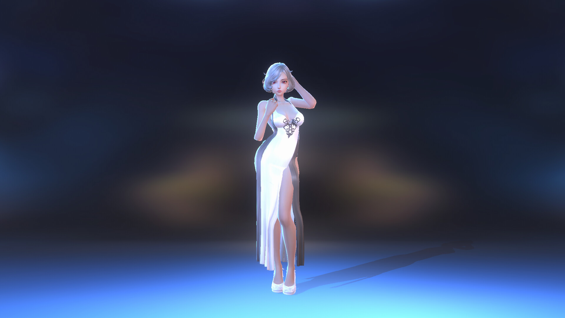 Angel Legion-DLC Cloud Dress (White) Screenshot 0