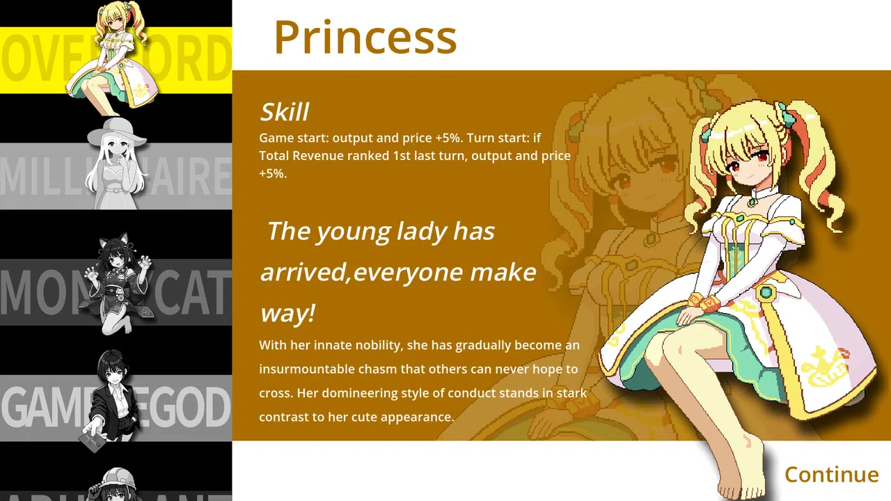 ROGUELIKE CARD GAME:BUSINESS EMPIRE Screenshot 0