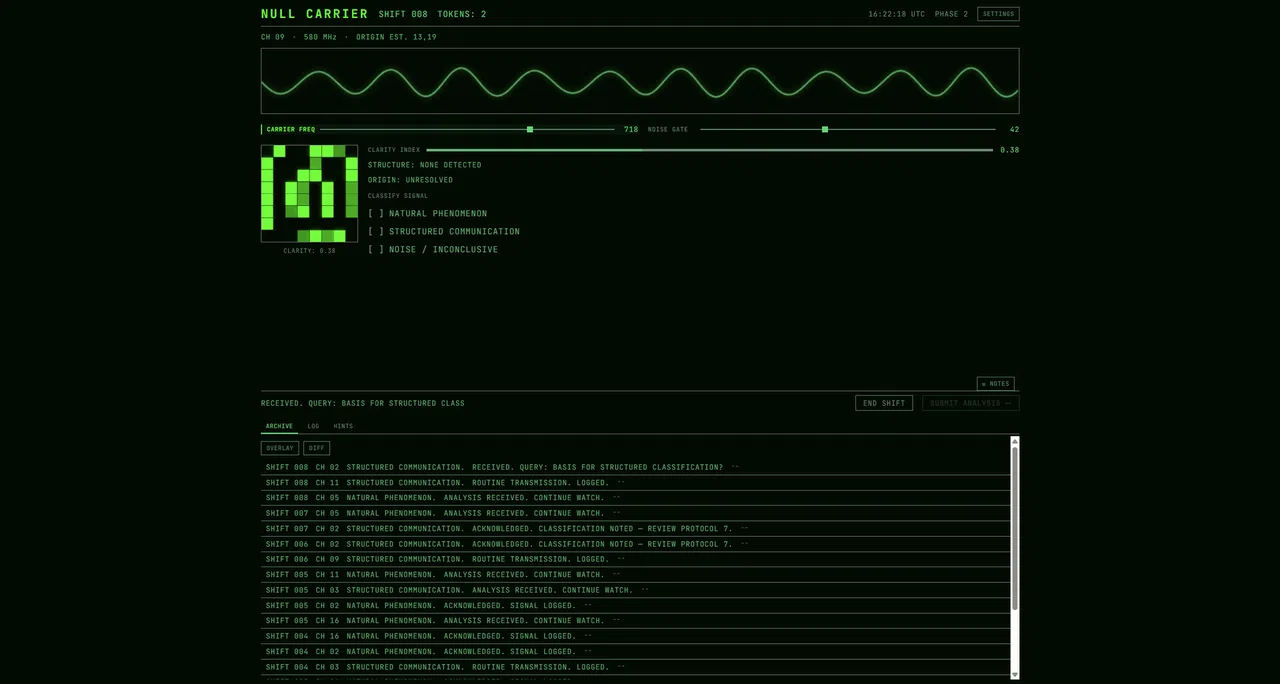 Null Carrier Screenshot 0