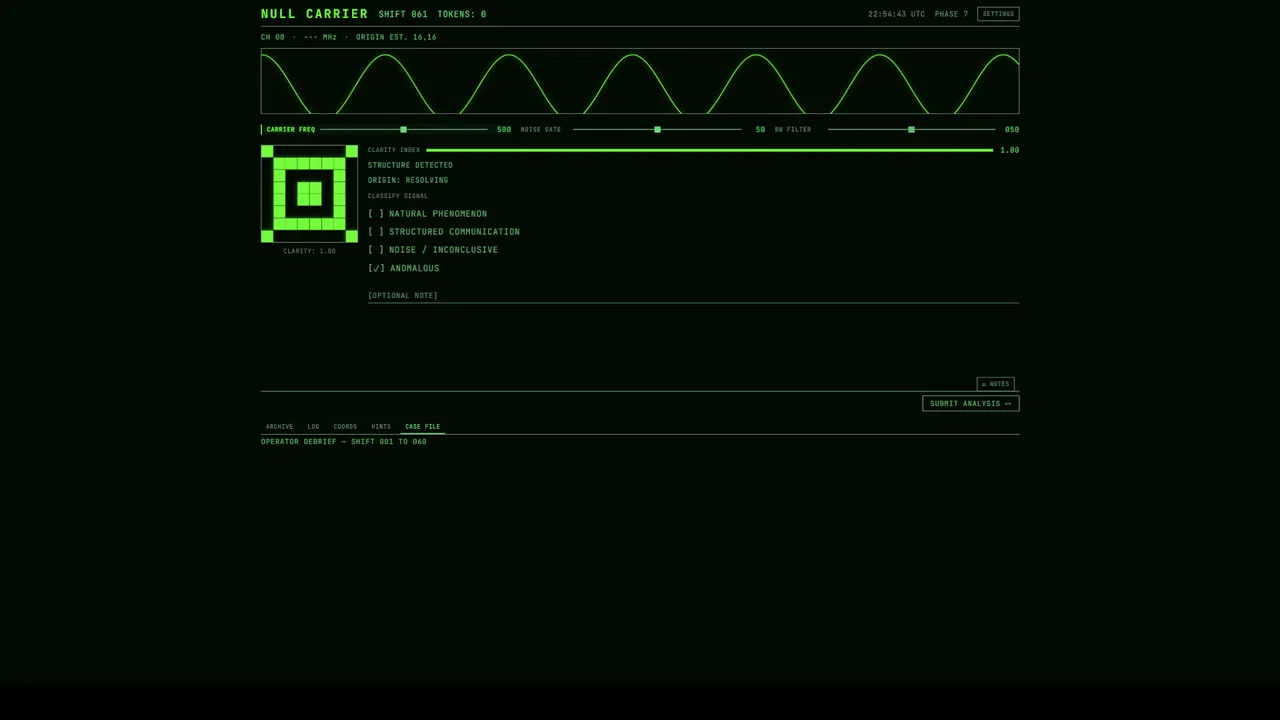 Null Carrier Screenshot 2