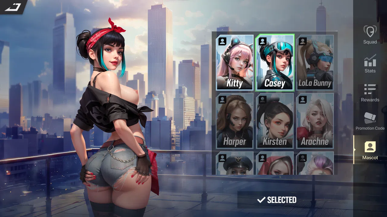 Lust Goddess - Mascot Casey Screenshot 1