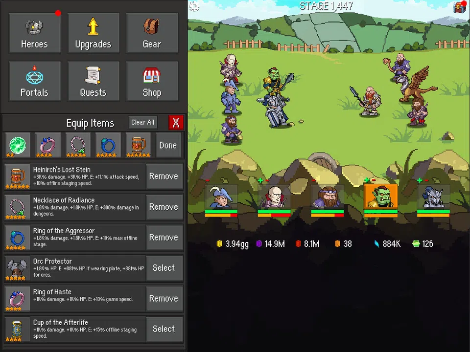 Idle Guardians Screenshot 0