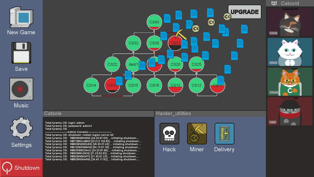 Hacker Cats Screenshot 2