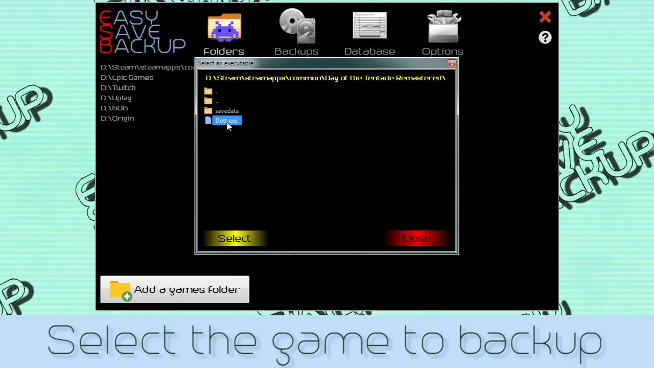EasySave Backup Screenshot 0