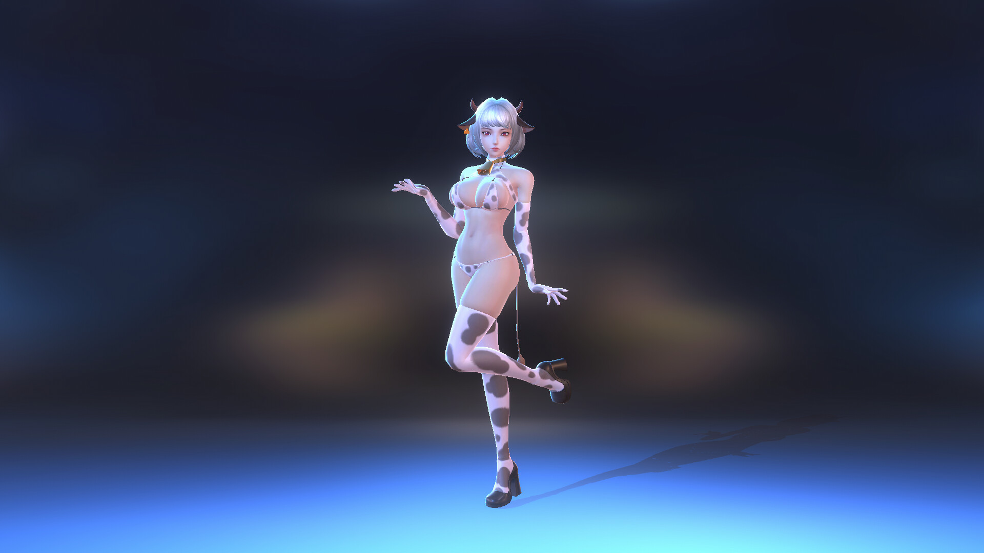 Angel Legion-DLC Cow Bikini (Black) Screenshot 3