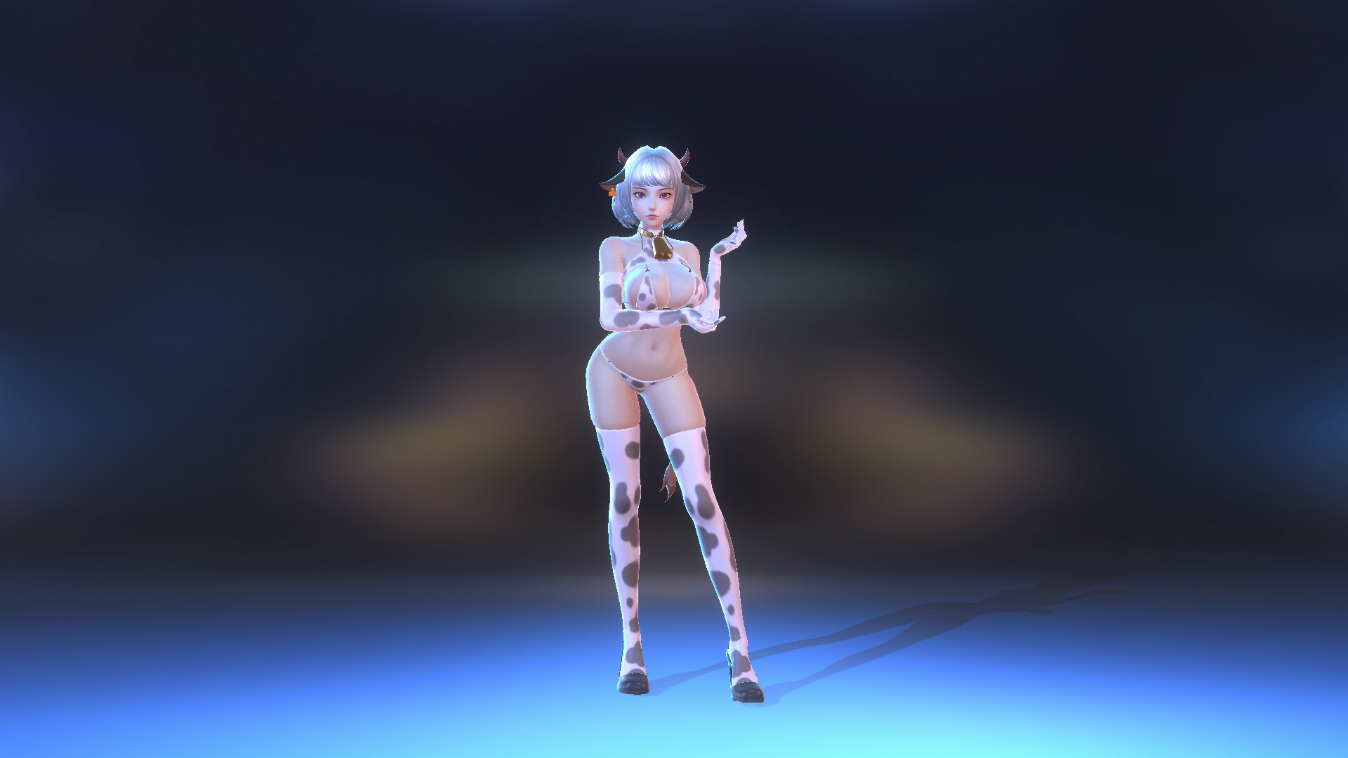 Angel Legion-DLC Cow Bikini (Black) Screenshot 1
