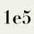 1e5