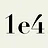 1e4