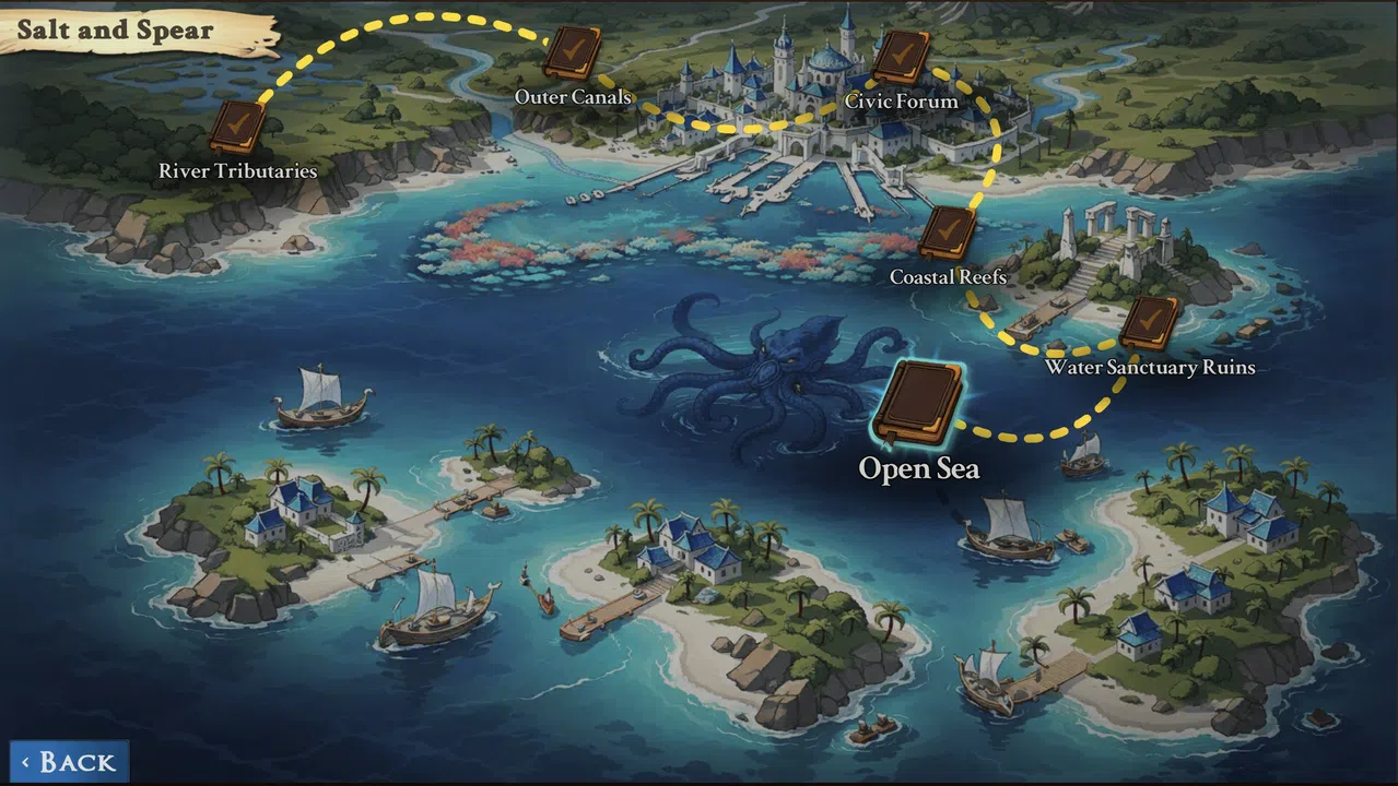 Triad: Elemental Saga Screenshot 1