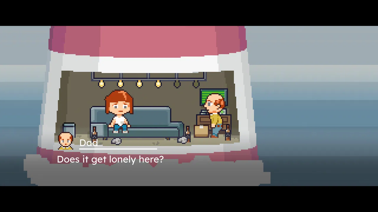 A Lighthouse on Rock Bottom Screenshot 2