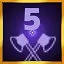 5 Victory icon