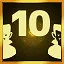 10 Victory icon