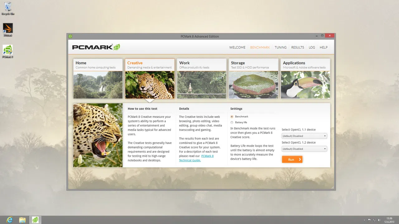 PCMark 8 Screenshot 1