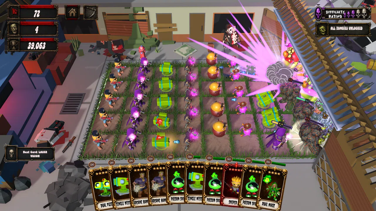 Home Defense Zombie War Demo Screenshot 5