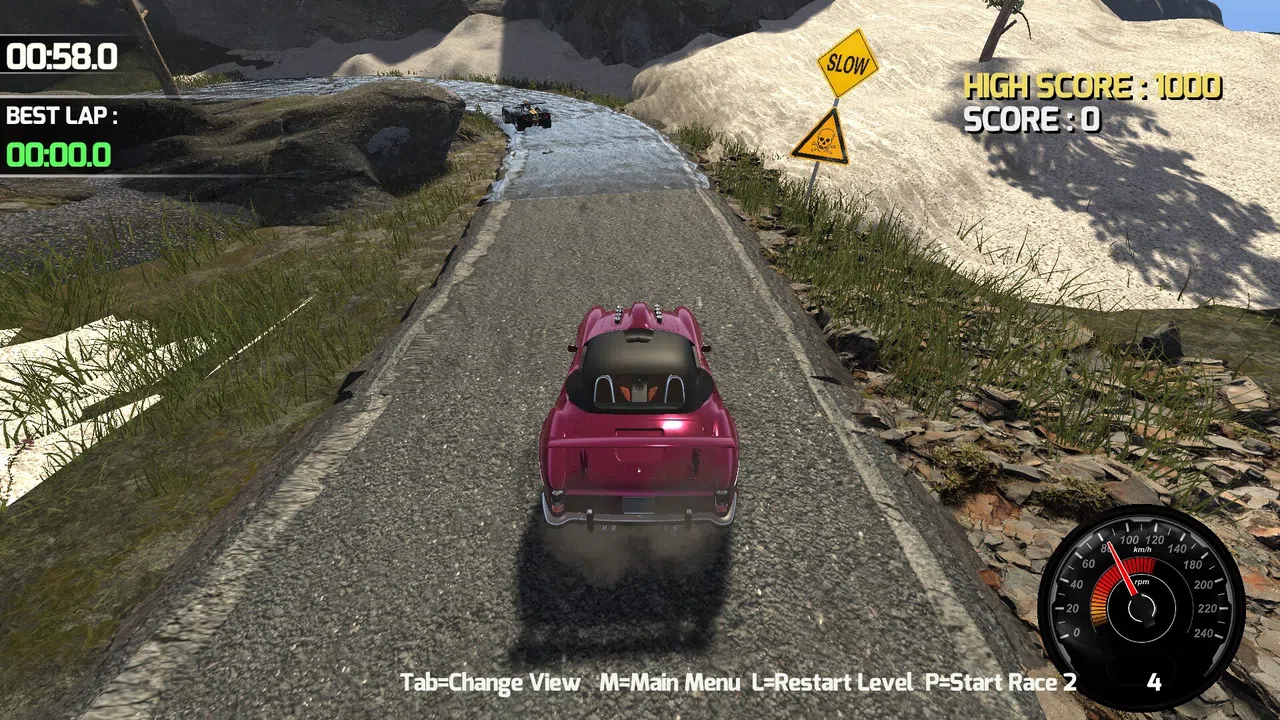 The Build And Race Hotrod Game Demo Screenshot 1