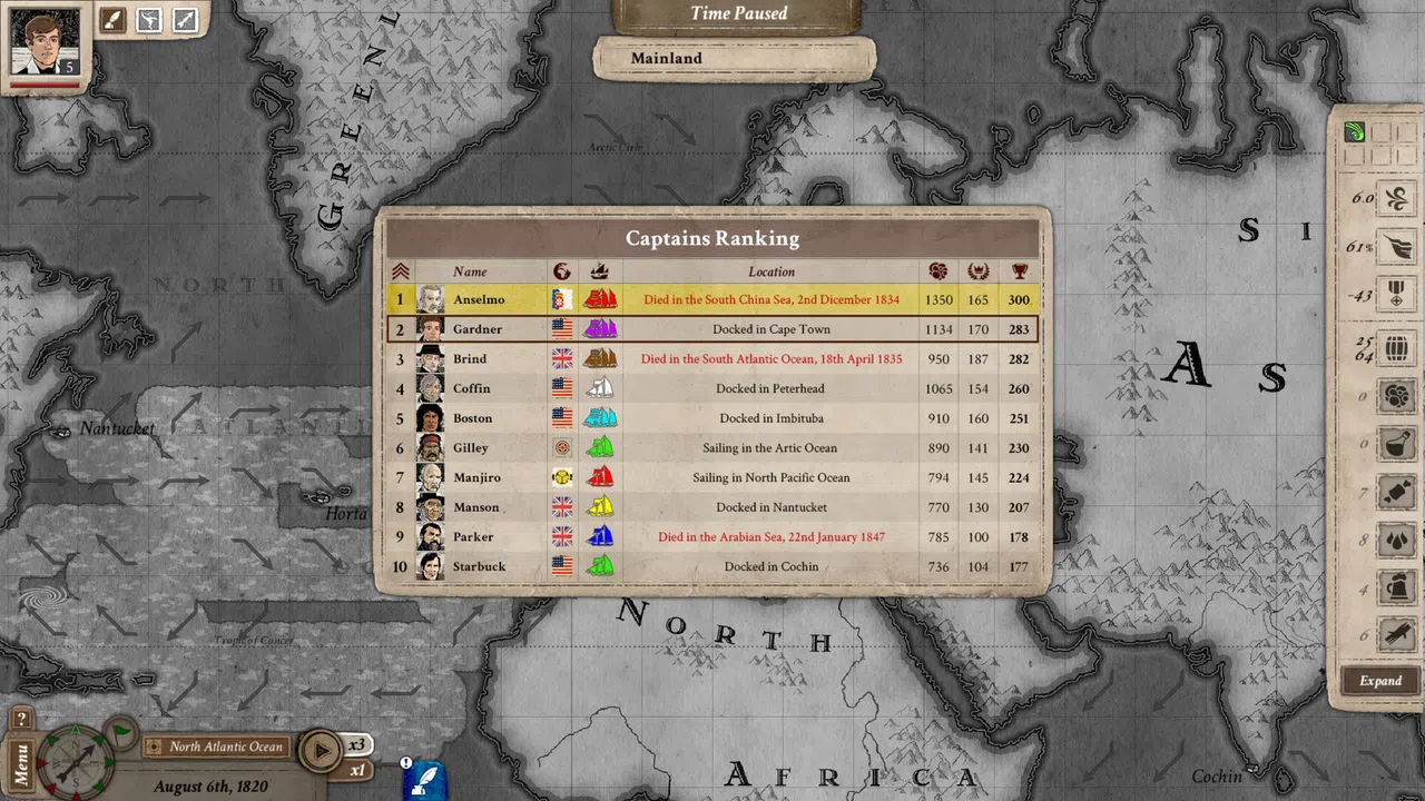 Nantucket - Masters of the Seven Seas Screenshot 4