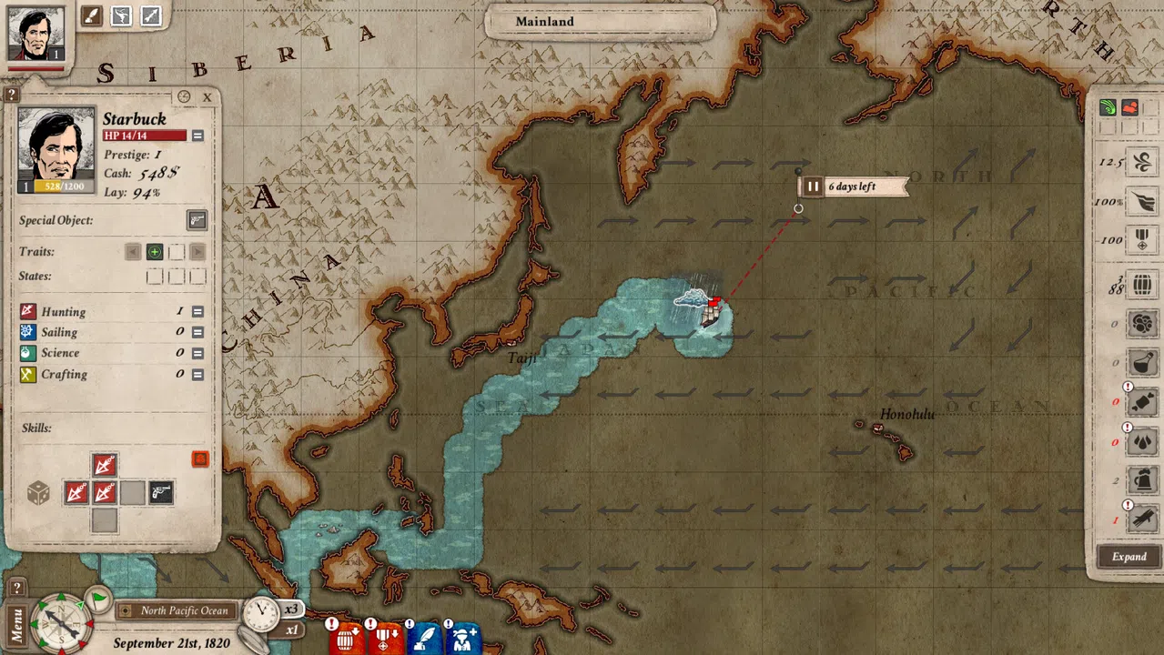 Nantucket - Masters of the Seven Seas Screenshot 1