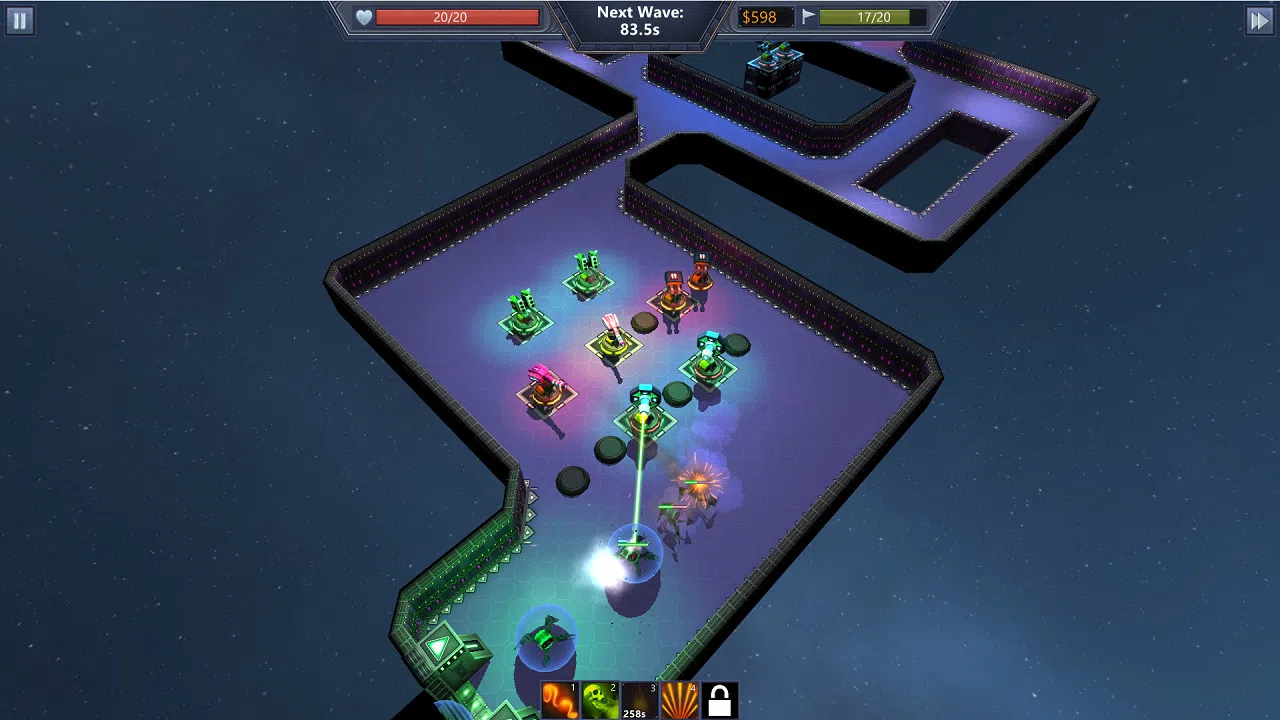 Cyborg Tower Defense Screenshot 1