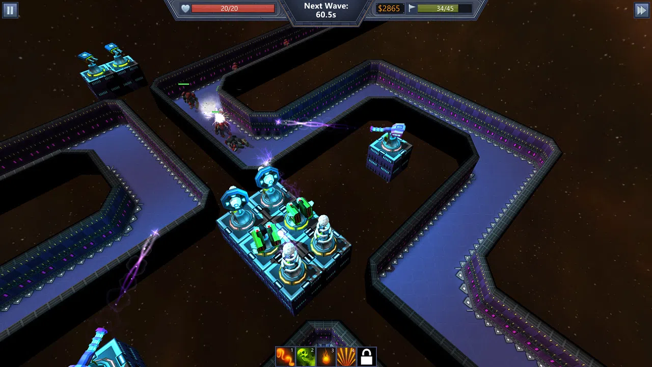 Cyborg Tower Defense Screenshot 4