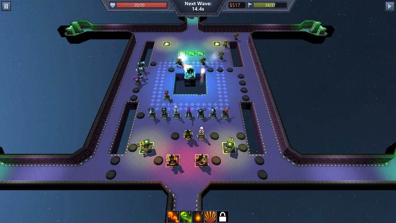 Cyborg Tower Defense Screenshot 3