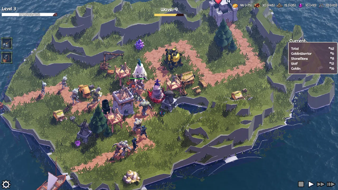 Rogue Realm: Guardian Grids Screenshot 1