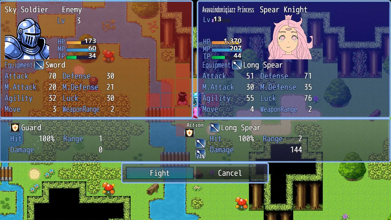 Aakihiko Aaruberutasu Aadisony Aazumeragi: SRPG Tactical Screenshot 3