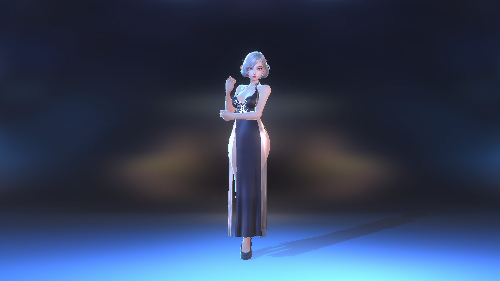 Angel Legion-DLC Cloud Dress (Black) Screenshot 2