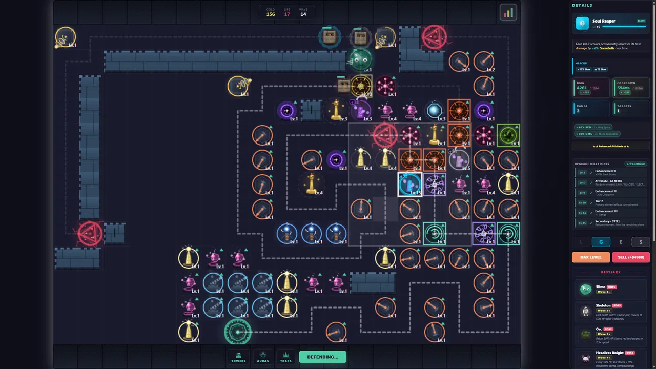 Flux Tower Defense Screenshot 1