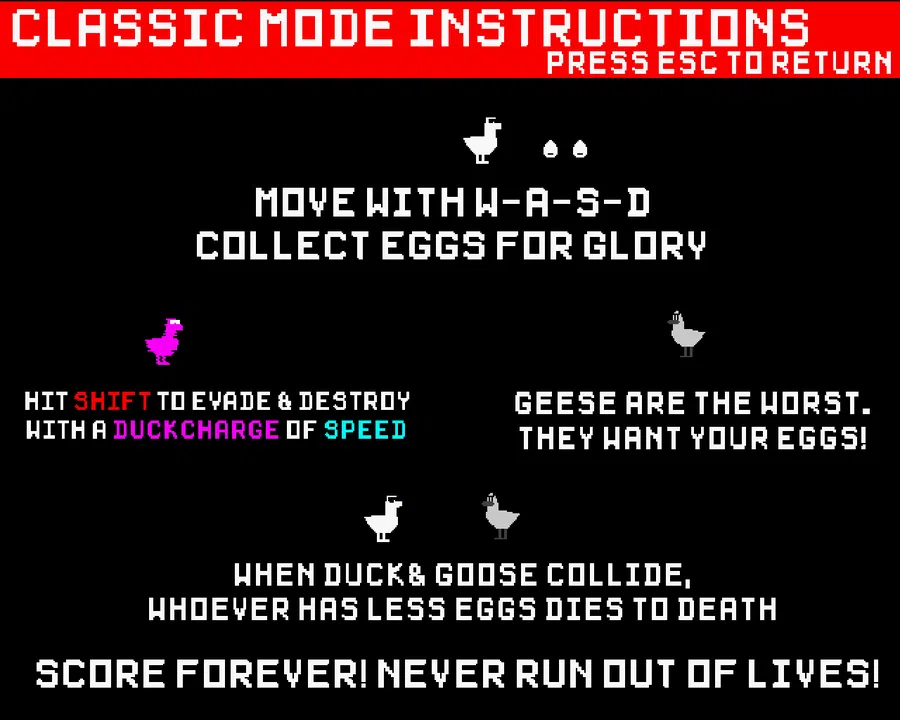 QUACK ATTACK 1985: TURBO DX EDITION Screenshot 1