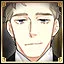 The man in the mourning suit icon
