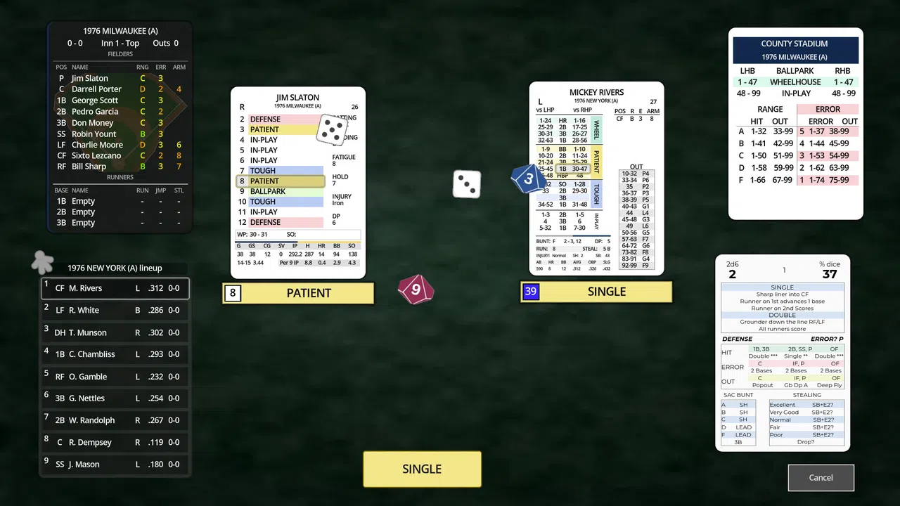 Game Pulse - 1976 Season Set Screenshot 0