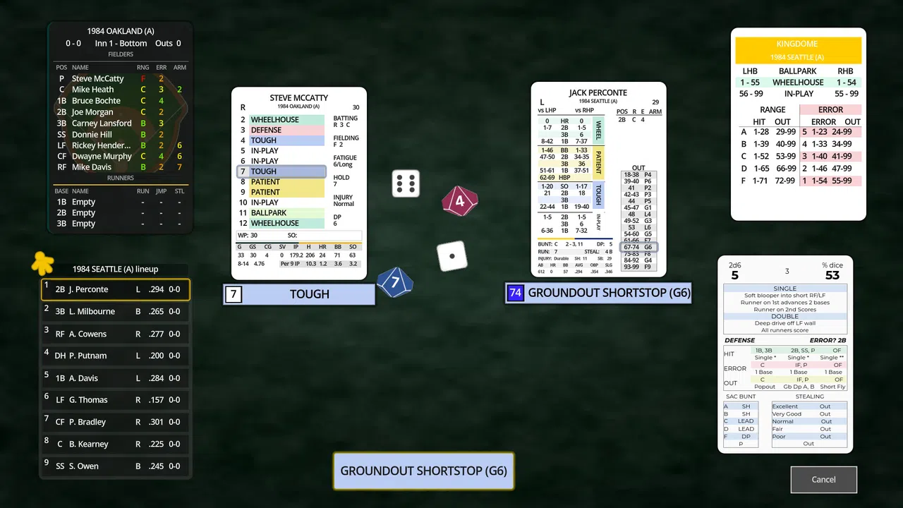 Game Pulse - 1984 Season Set Screenshot 0