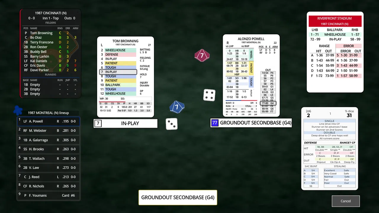 Game Pulse - 1987 Season Set Screenshot 0