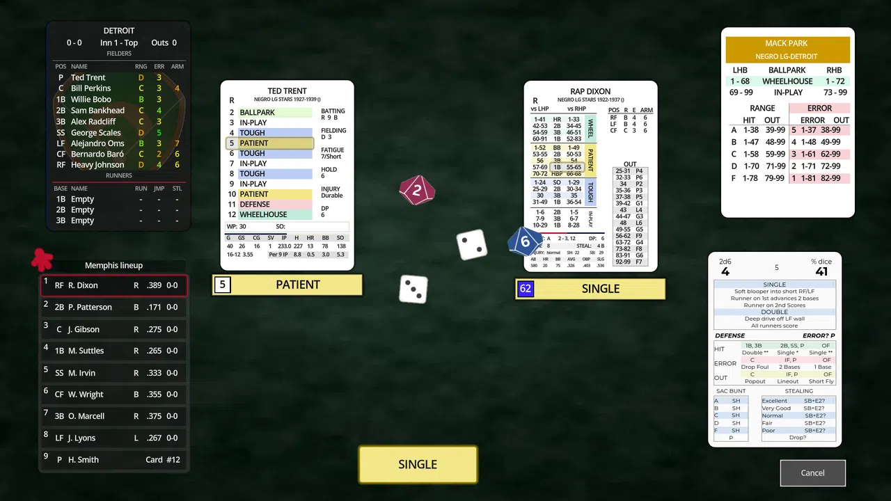 Game Pulse - Negro League Stars Set Screenshot 0
